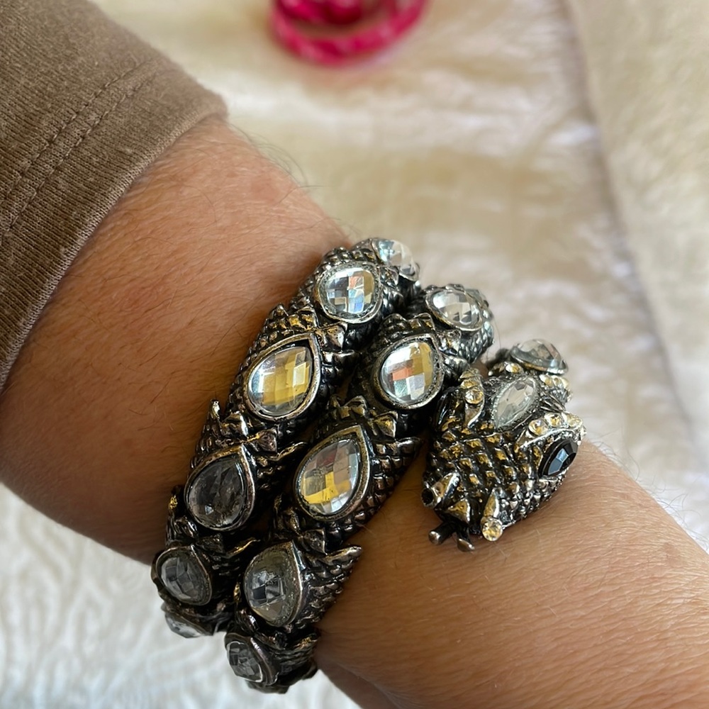 Beautiful snake bracelet fine jewelry